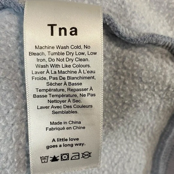 Babaton - The boyfriend Hoodie in Dove Gray/Blue - S - China - Picture 9 of 10